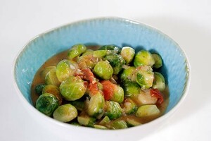 Sambal goreng spruitjes