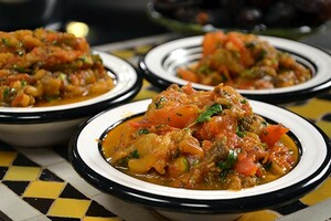 Za'alouk (gepofte aubergine)