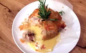 Camembert knapzak