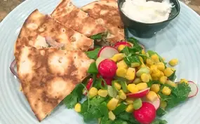 Tonijn quesadilla's
