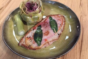 Saltimbocca en artisjokken alla Romana
