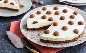 No-bake pepernotencheesecake 