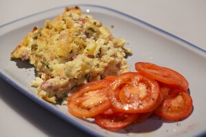 Gateau di patate (aardappeltaart)