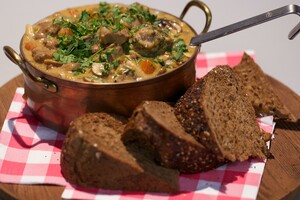 Traditionele kalfsblanquette