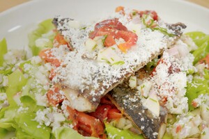 Makreelsalade met feta