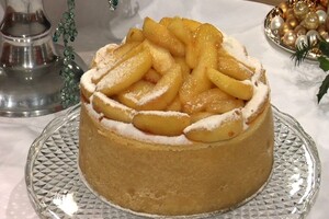 Big apple cheesecake