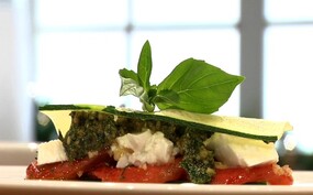 Lasagne van courgette