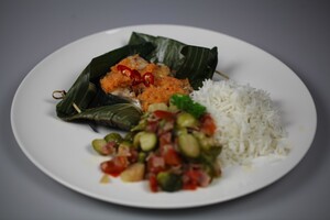 Pittige makreel (pepesan)