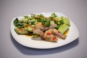 Krokante sechuan kip