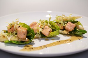 Warme salade uit de wok
