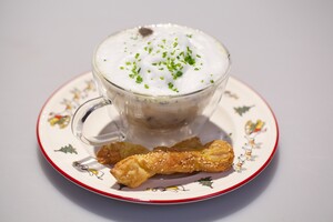 Paddenstoelencappuccino
