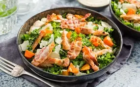 Winterse caesar met boerenkool