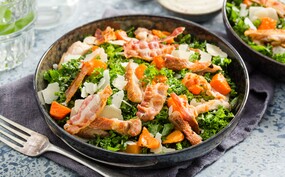 Winterse caesar met boerenkool