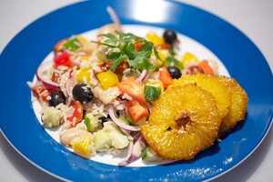 Spaanse rijstsalade