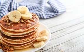 Bananen pannenkoekjes banana pancakes