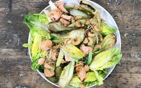 Maaltijdsalade met zalm