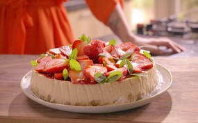 Strawberry cheesecake