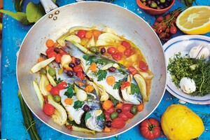 Vis in 'gek water' - acqua pazza
