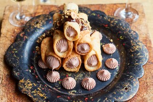 Chocolade-cannoli