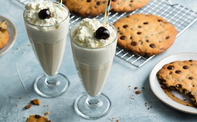 Milkshake & chocolat chip cookie 