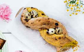 Gevlochten Paasbrood