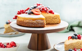 Bananenbrood-cheesecake