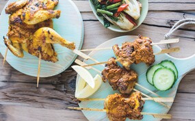 Geroosterde Balinese kip