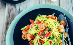 Bami goreng gamba