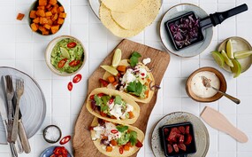 Taco's met chorizo