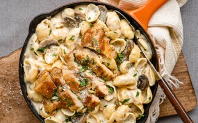 Chicken parmesan pasta