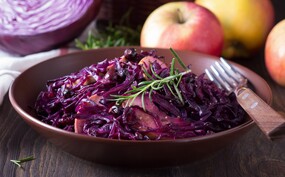 rode kool met appeltjes