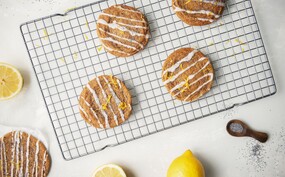 Chewy citroen-maanzaadkoekjes