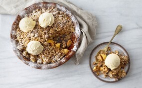 Havermout-Peren Crumble