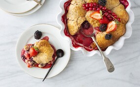 Roodfruit Cobbler