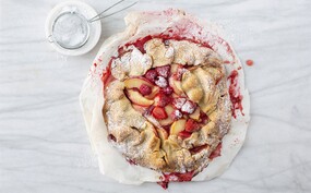 Crostata met zomerfruit