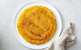 Gekaramelliseerde appeltaart