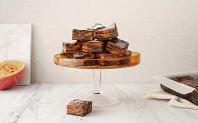 Pumpkin spice-brownies