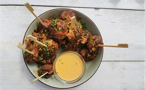 Gehaktballen BBQ Street