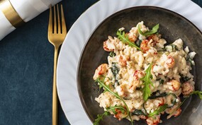 Champagne-risotto