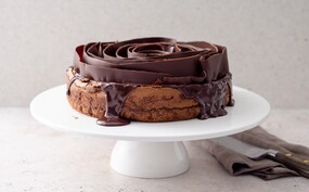 Cremige Chocoladetaart