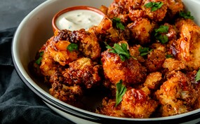 Pittige Bloemkoolnuggets