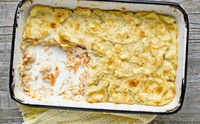 preistamppot met zalm