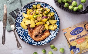 speklappen met spruiten