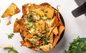 Nachos uit de airfryer 