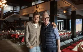 Rudolph van Veen en Jaap Reesema