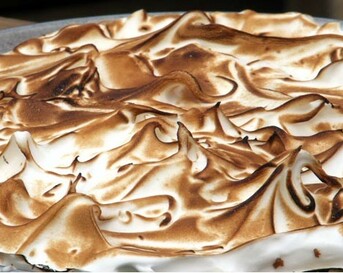 No bake lemon meringue pie
