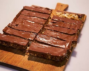 Chocolade-mueslirepen