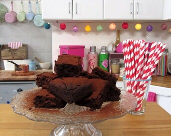 Red velvet brownies
