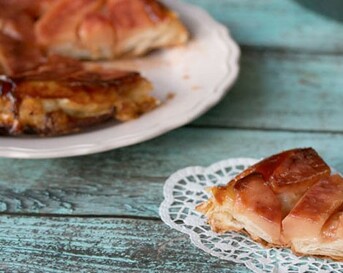 Kweeperen tarte tatin
