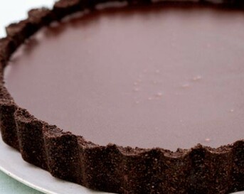 Gezouten chocoladetaart